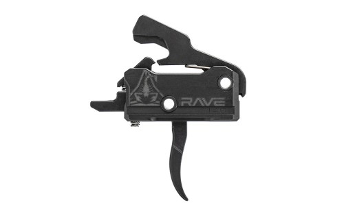 Rise Armament RAVE-140 Trigger - Curved Bow w/ Anti-Walk Pins
