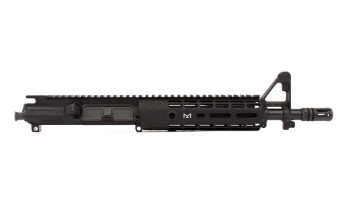 M4E1 Enhanced 10.5" 5.56 Complete Upper Receiver w/ Pinned FSB - Anodized Black