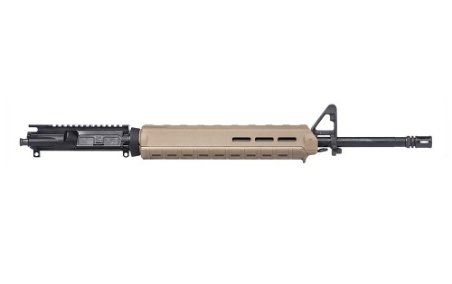 AR15 Complete Upper, 20" 5.56 w/ Pinned FSB & MOE® Handguard - FDE