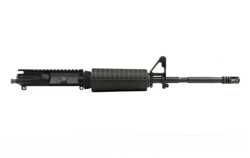AR15 Complete Upper, 16" 5.56 Carbine Barrel w/ Pinned FSB, M4 Handguard