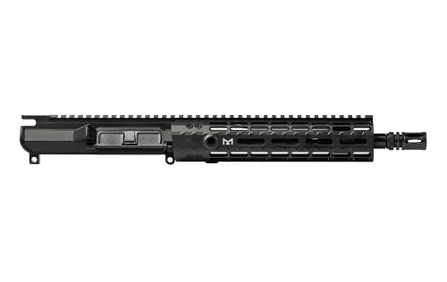 M4E1 Enhanced 10.5" 5.56 No Forward Assist Complete Upper Receiver w/ 9" M-LOK Handguard - Anodized Black