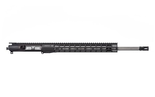 M4E1 Threaded 20" .223 Wylde Fluted Complete Upper Receiver w/ ATLAS R-ONE Handguard - Anodized Black