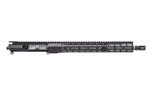 M4E1 Threaded 16" .223 Wylde Fluted Complete Upper Receiver w/ ATLAS R-ONE Handguard - Anodized Black