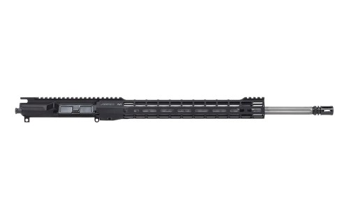 M4E1 Threaded 20" .223 Wylde Fluted Complete Upper Receiver w/ ATLAS S-ONE Handguard - Anodized Black