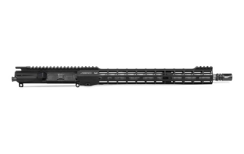 M4E1 Threaded 16" .223 Wylde Fluted Complete Upper Receiver w/ ATLAS S-ONE Handguard - Anodized Black