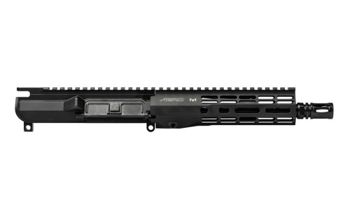 M4E1 Threaded 8" .300 Blackout No Forward Assist Complete Upper Receiver w/ 7.3" M-LOK ATLAS R-ONE Handguard - Anodized Black