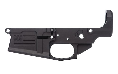M5 (.308) Stripped Lower Receiver, Special Edition: Freedom - Anodized Black