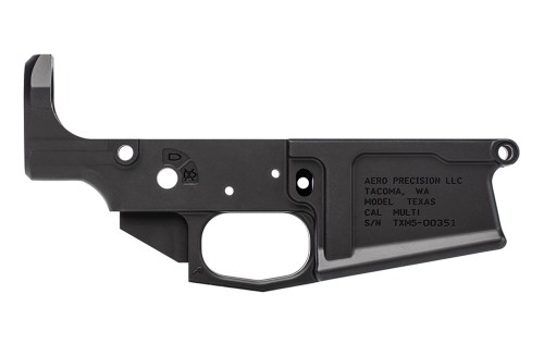 M5 (.308) Stripped Lower Receiver, Special Edition: Texas - Anodized Black