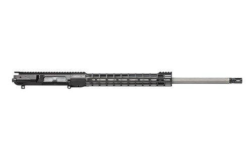 M5 24" 6.5 Creedmoor SS Fluted Complete Upper Receiver w/ ATLAS S-ONE Handguard, Anodized Black