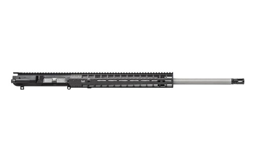 M5 24" 6.5 Creedmoor SS Fluted Complete Upper Receiver, Anodized Black