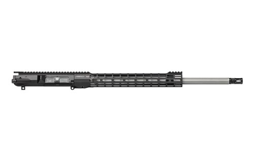 M5 22" 6.5 Creedmoor SS Fluted Complete Upper Receiver w/ ATLAS S-ONE Handguard, Anodized Black