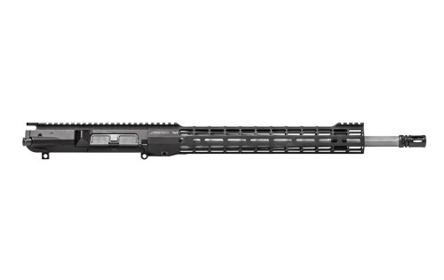 M5 18" .308 SS Fluted Complete Upper Receiver w/ ATLAS S-ONE Handguard, Anodized Black