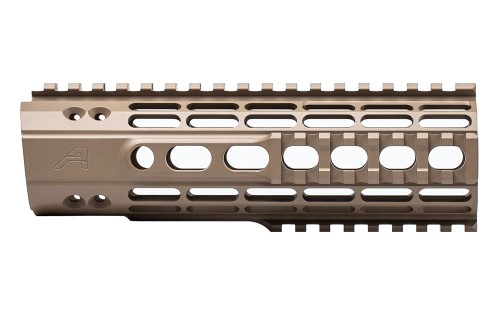 AR15 Enhanced Quad Rail Handguards, Gen 2 - 7.3" - Enhanced Upper - Magpul FDE Cerakote