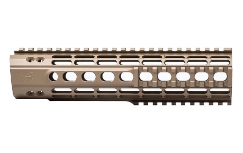 AR15 Enhanced Quad Rail Handguards, Gen 2 - 9.3" - Standard Upper - Magpul FDE Cerakote