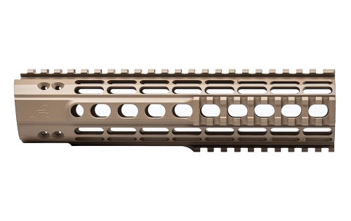 AR15 Enhanced Quad Rail Handguards, Gen 2 - 9.3" - Enhanced Upper - Magpul FDE Cerakote