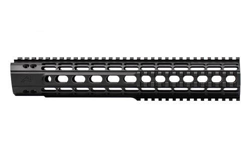 AR15 Enhanced Quad Rail Handguards, Gen 2 - 12.7" - Standard Upper - Anodized Black