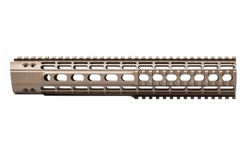 AR15 Enhanced Quad Rail Handguards, Gen 2 - 12.7" - Enhanced Upper - Magpul FDE Cerakote