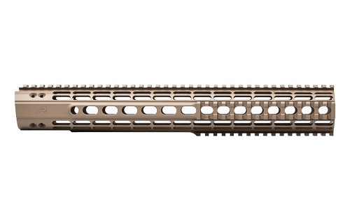AR15 Enhanced Quad Rail Handguards, Gen 2 - 15" - Standard Upper - Magpul FDE Cerakote