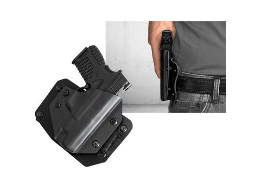 EAA Witness Poly Compact - 3.6 inch Cloak Slide OWB Holster (Outside the Waistband)