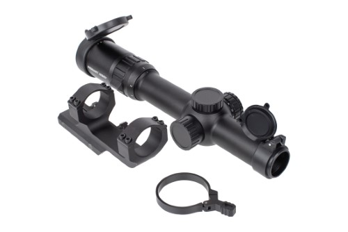 Primary Arms SLx 1-6x24mm FFP Rifle Scope - Illuminated ACSS-RAPTOR-5.56/.308 with Scope Mount and Magnification Lever