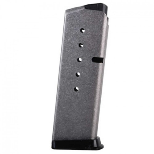 K420 KAHR FACTORY MAGAZINE - 40 S&W, 6 ROUNDS, STAINLESS STEEL