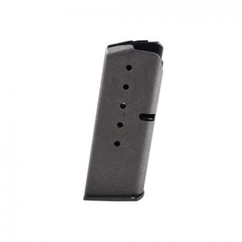 KAHR MK620 FACTORY MAGAZINE WITH FLUSH METAL BASE - 9MM, 6 ROUNDS, STAINLESS STEEL