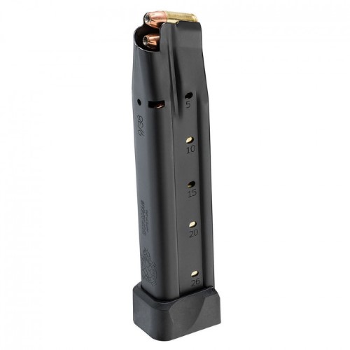 1911 DOUBLE STACK MAGAZINE - BLACK, 9MM, 26/RD