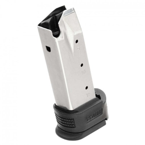 SPRINGFIELD XD SUB-COMPACT FACTORY MAGAZINE - 45 ACP, 10 ROUNDS, WITH BLACK X-TENSION, STAINLESS