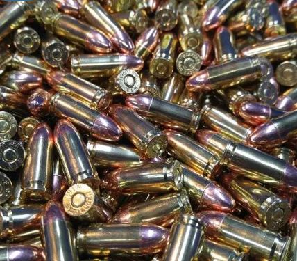 124 gr. 9mm Target Ammo (Re-manufactured)10,000 Rounds Bulk Pack 