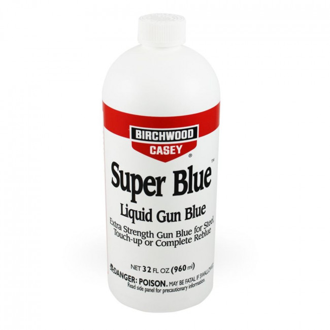 SUPER BLUE LIQUID GUN BLUE - 32 OZ. BOTTLE