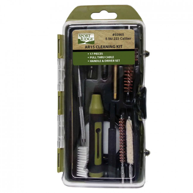 AR FIELD CLEANING KIT - 17 PIECE -.223/5.56