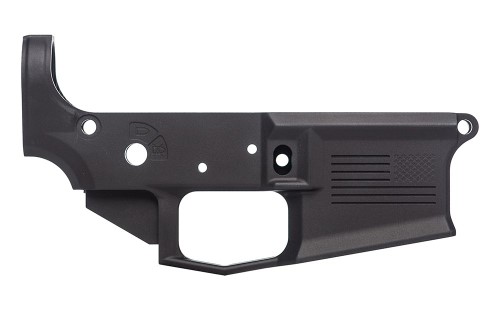 M4E1 Stripped Lower Receiver, Special Edition: Freedom - Anodized Black