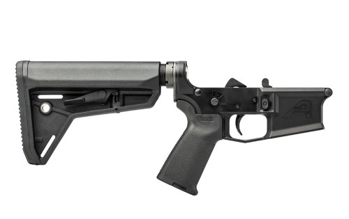 M4E1 Complete Lower Receiver w/ MOE Grip & SL Carbine Stock - Black/Black