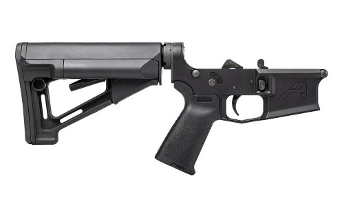 M4E1 Complete Lower Receiver w/ Magpul™ MOE and STR - Anodized Black