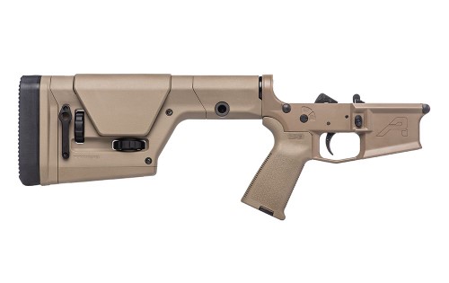 M4E1 Complete Lower Receiver w/ MOE® Grip & PRS® Gen3 Rifle Stock - FDE/FDE
