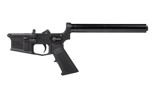 M4E1 Rifle Complete Lower Receiver w/ A2 Grip, No Stock - Anodized Black