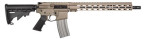 DEL-TON SXT Dark Earth rifle has a 16" 1x7 Mid Length Light Weight Barrel, MilSpec M4 Buttstock, 15" Samson SXT Dark Earth MLOK Free Float Tube, and A2 Flash Hider.